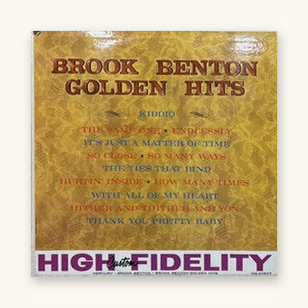 Брук Бэнтан — Brook Benton's Golden Hits | 1961 | Mercury | Вінілавая пласцінка (LP)