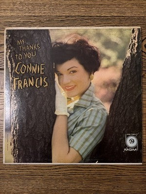 Connie Francis - My Thanks To You | 1959 | MGM Records | Vinyl LP