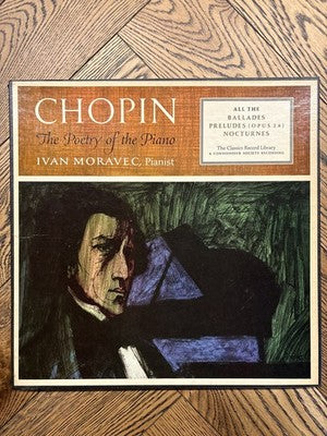 Frédéric Chopin, Ivan Moravec - The Poetry Of The Piano | 1966 | The Classics Record Library | Vinyl LP