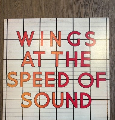 WINGS At The Speed Of Sound 1976 Vinyl Record LP