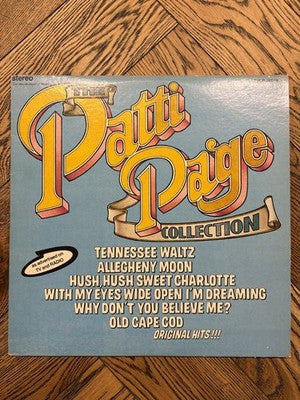 Patti Page - The Patti Page Collection | 1976 | Juke Box International | Vinyl LP