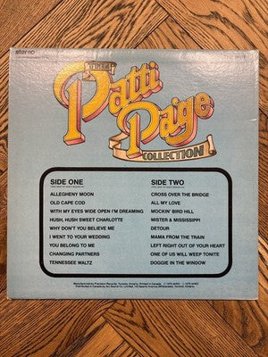 Patti Page - The Patti Page Collection | 1976 | Juke Box International | Vinyl LP