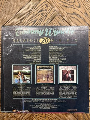 Tammy Wynette - Tammy 20 Greatest Hits Of Tammy Wynette | 1981 | Gusto Records | Vinyl LP