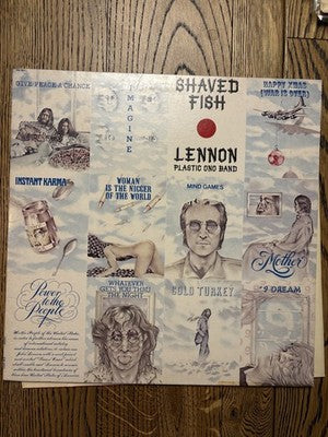 John Lennon, Plastic Ono Band, The - Shaved Fish | 1975 | Apple Records | Vinyl LP