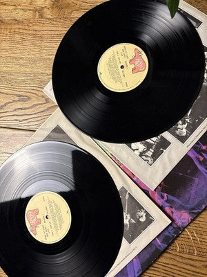 BEE GEES LIVE Vinyl LP Here At Last 2 LP Set - RS-2-3901 Disco VG Shrink | 1977 | Vinyl LP