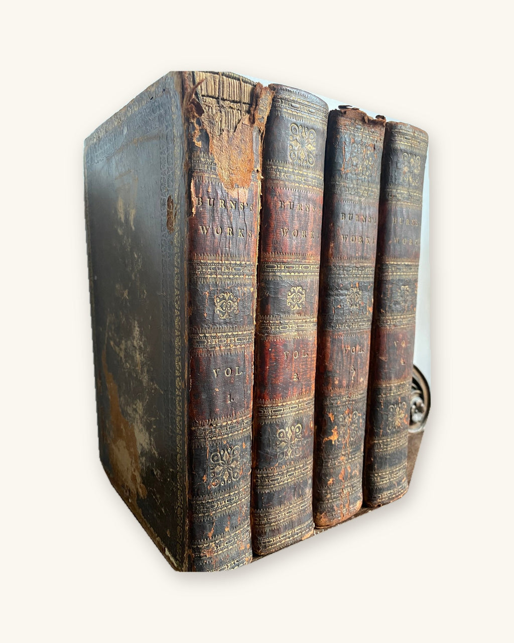 1813: Творы Роберта Бёрнса ў 4 тамах