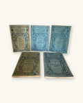 1917 Set of 5: Copp Clarke Literature Series Midsummer's Night Dream, The Tempest, Nine Poems, Four Poems, Goldsmith & Longfellow