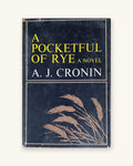 1969: A Pocketful of Rye, by A. J. Cronin