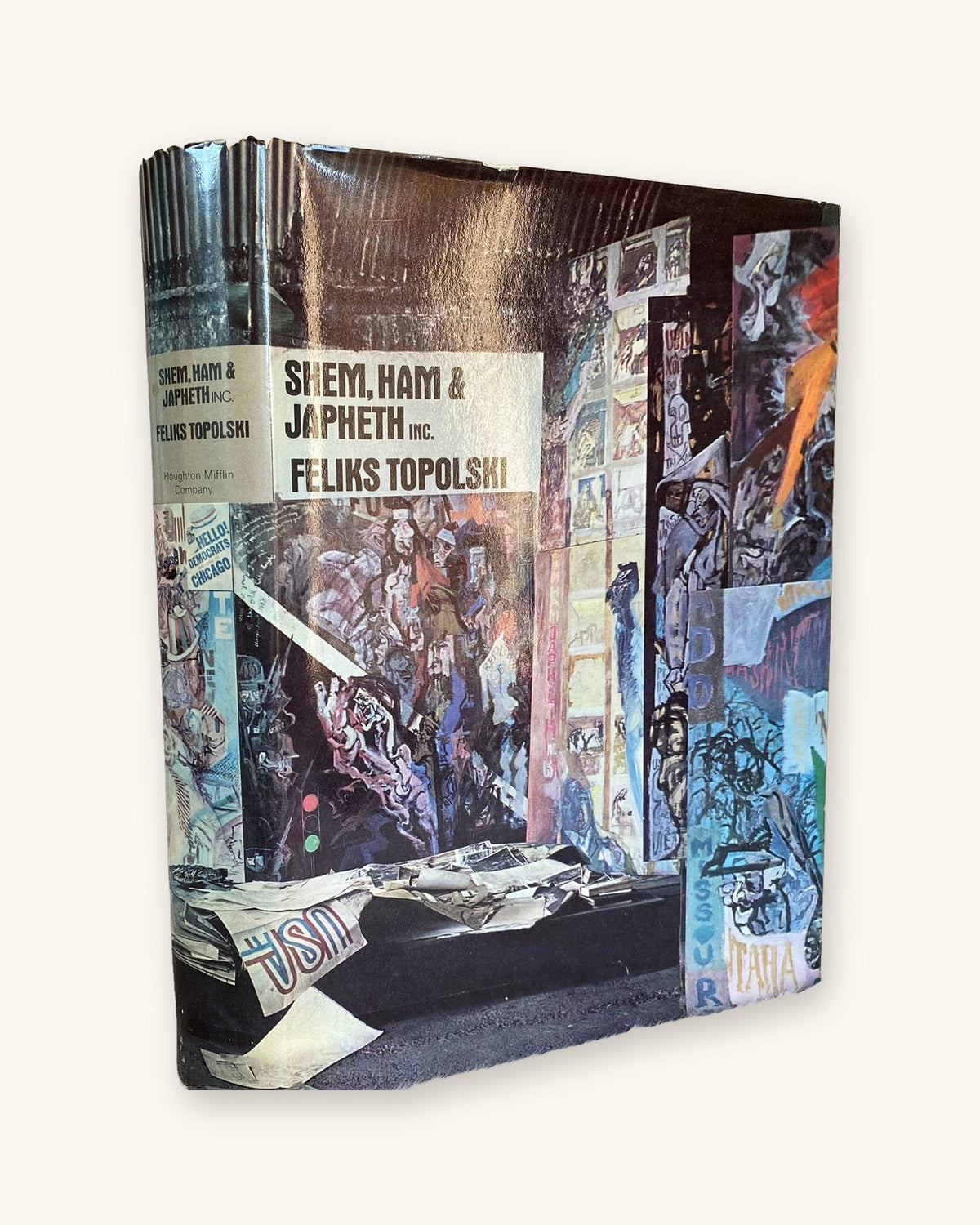 Першае выданне 1971 года: «Shem, Ham & Japheth Inc», аўтар Фелікс Тапольскі