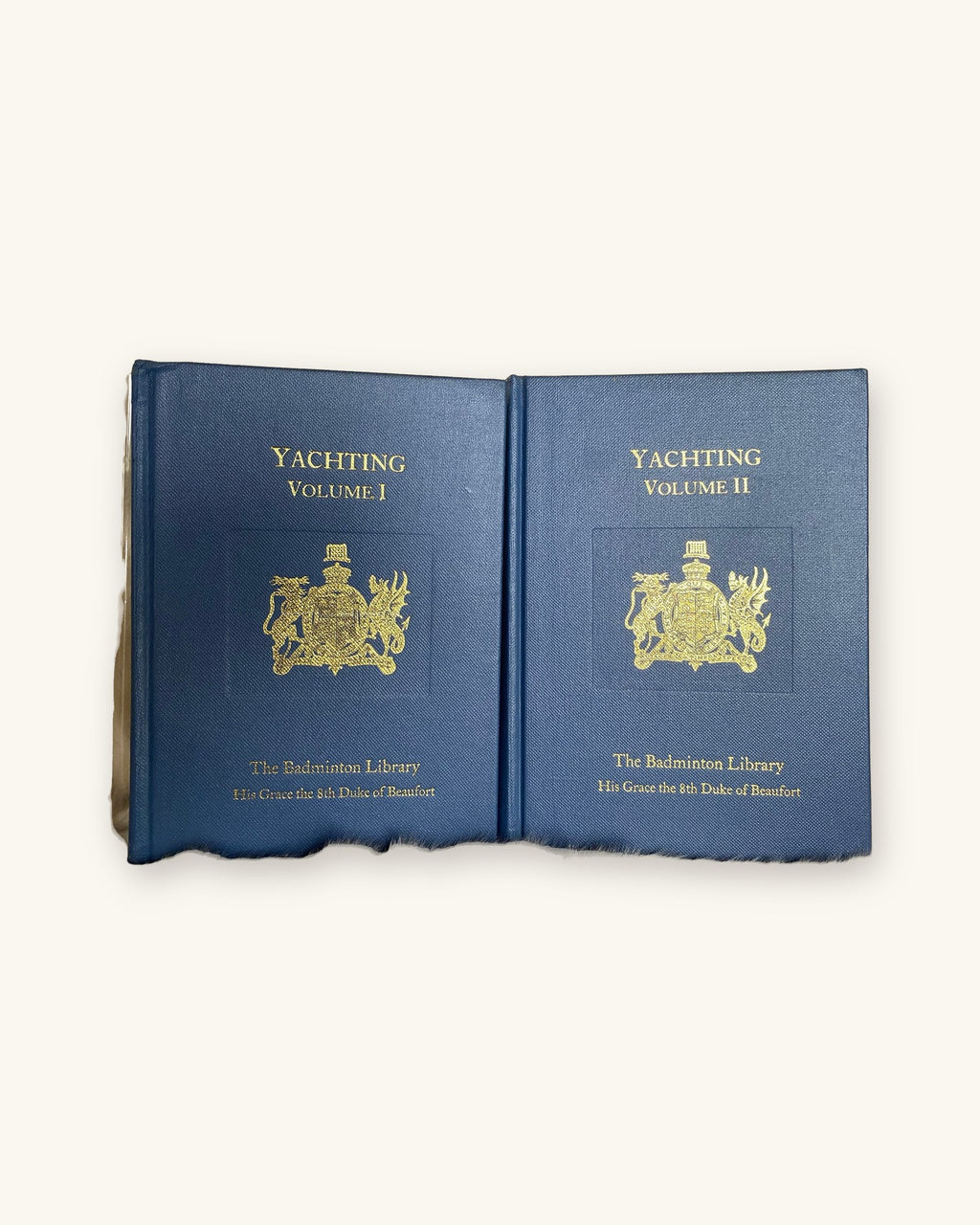 1985 vol. I, II: Yachting, by Sir Edward Sullivan The Badminton Library, His Grace the 8th Duke of Beauford