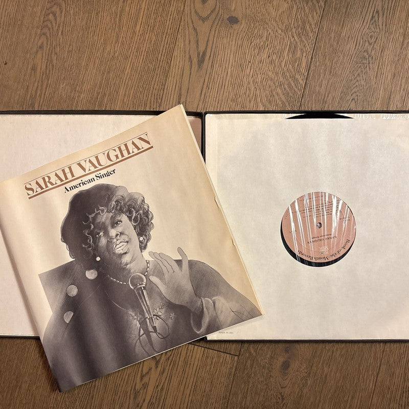 Sarah Vaughan - American Singer 3x LP Vinyl Box Set (1980 Compilation)