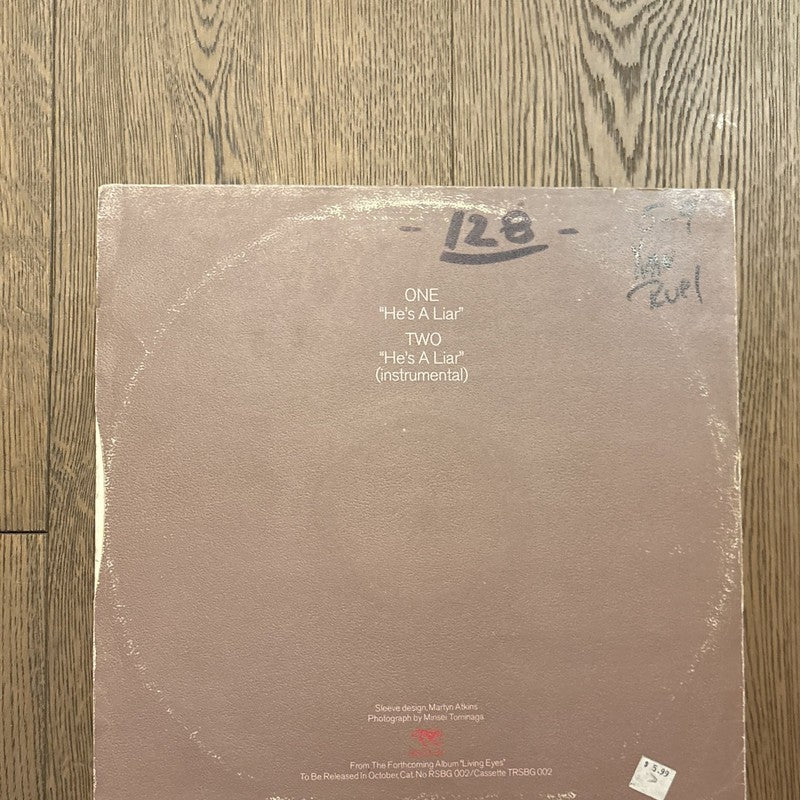 Bee Gees - He's A Liar / He's A Liar (Instrumental) 7" Vinyl Single 1981