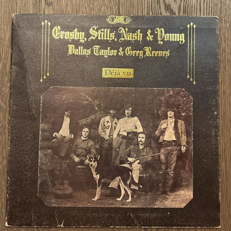 Crosby, Stills, Nash &amp; Young - Déjà Vu Textured Gatefold Vinyl LP (1970)