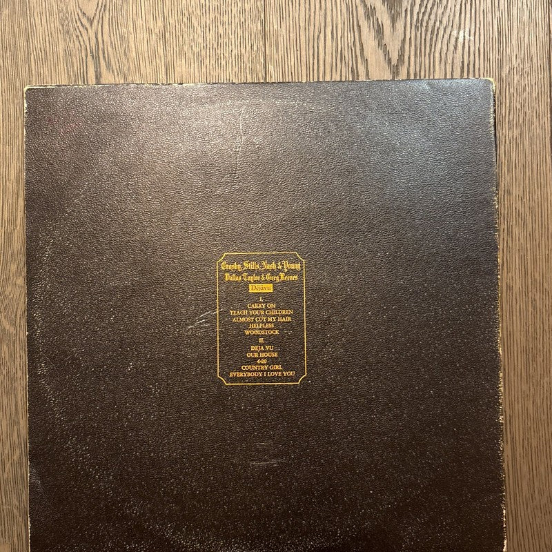 Crosby, Stills, Nash &amp; Young - Déjà Vu Textured Gatefold Vinyl LP (1970)
