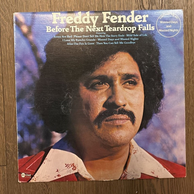 Freddy Fender - Before The Next Teardrop Falls Vinyl LP Record