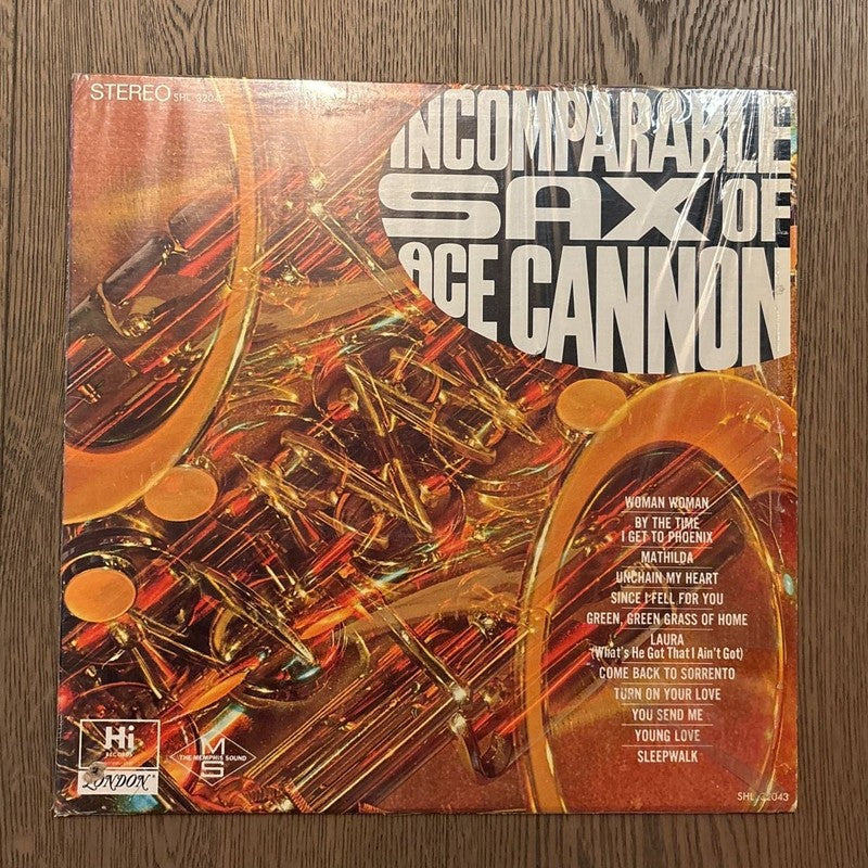 Ace Cannon - Incomparable Sax of Ace Cannon Vinyl LP.