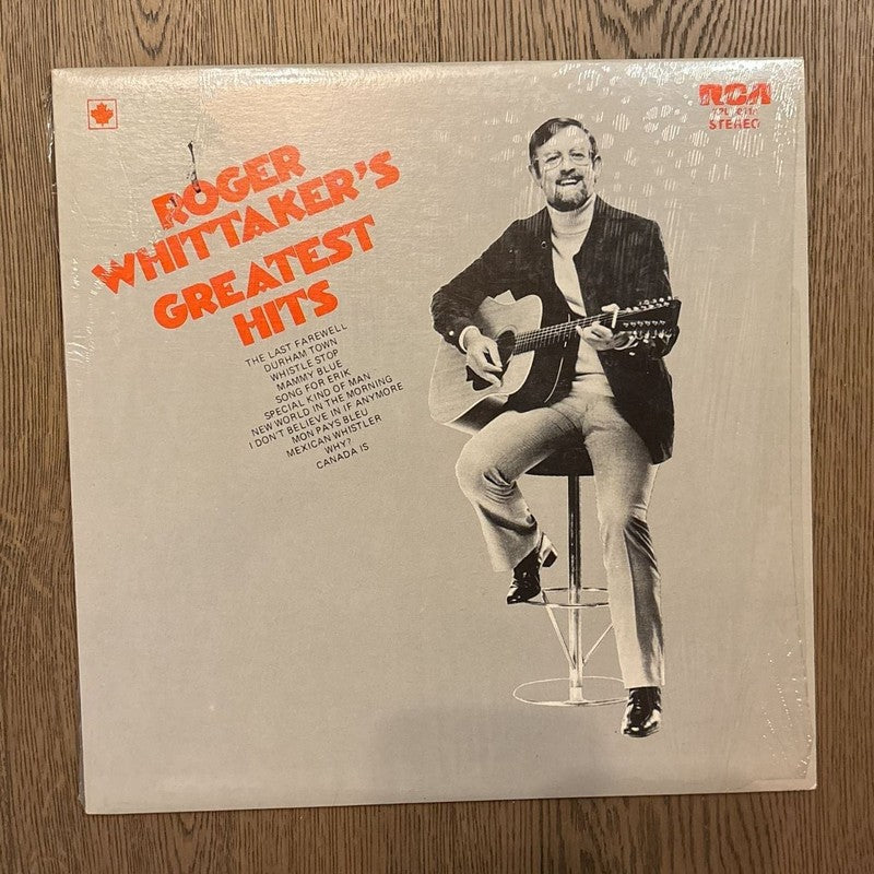 Roger Whittaker's Greatest Hits Vinyl LP (1975)