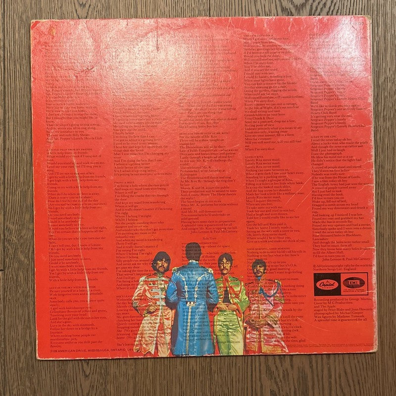 The Beatles - Sgt. Pepper's Lonely Hearts Club Band Vinyl LP Reissue