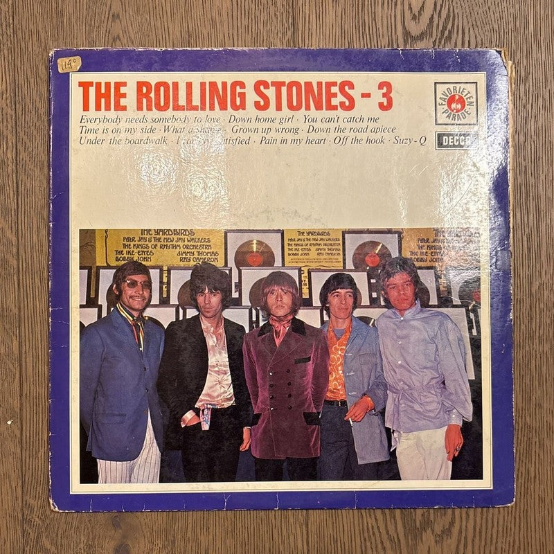 The Rolling Stones 'Die Weisse Serie' Vinyl LP Compilation German Pressing