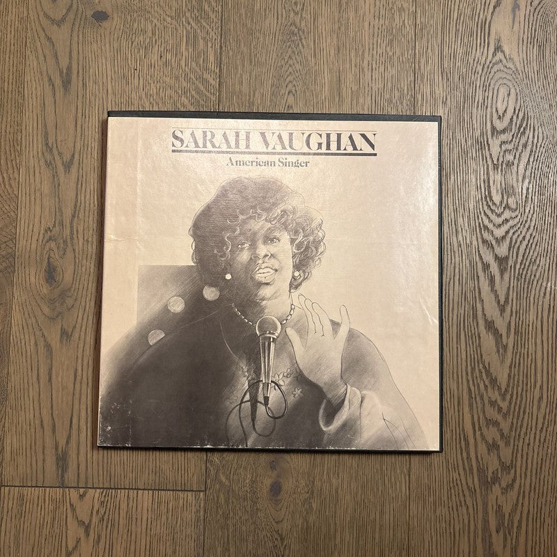 Sarah Vaughan - American Singer 3x LP Vinyl Box Set (1980 Compilation)