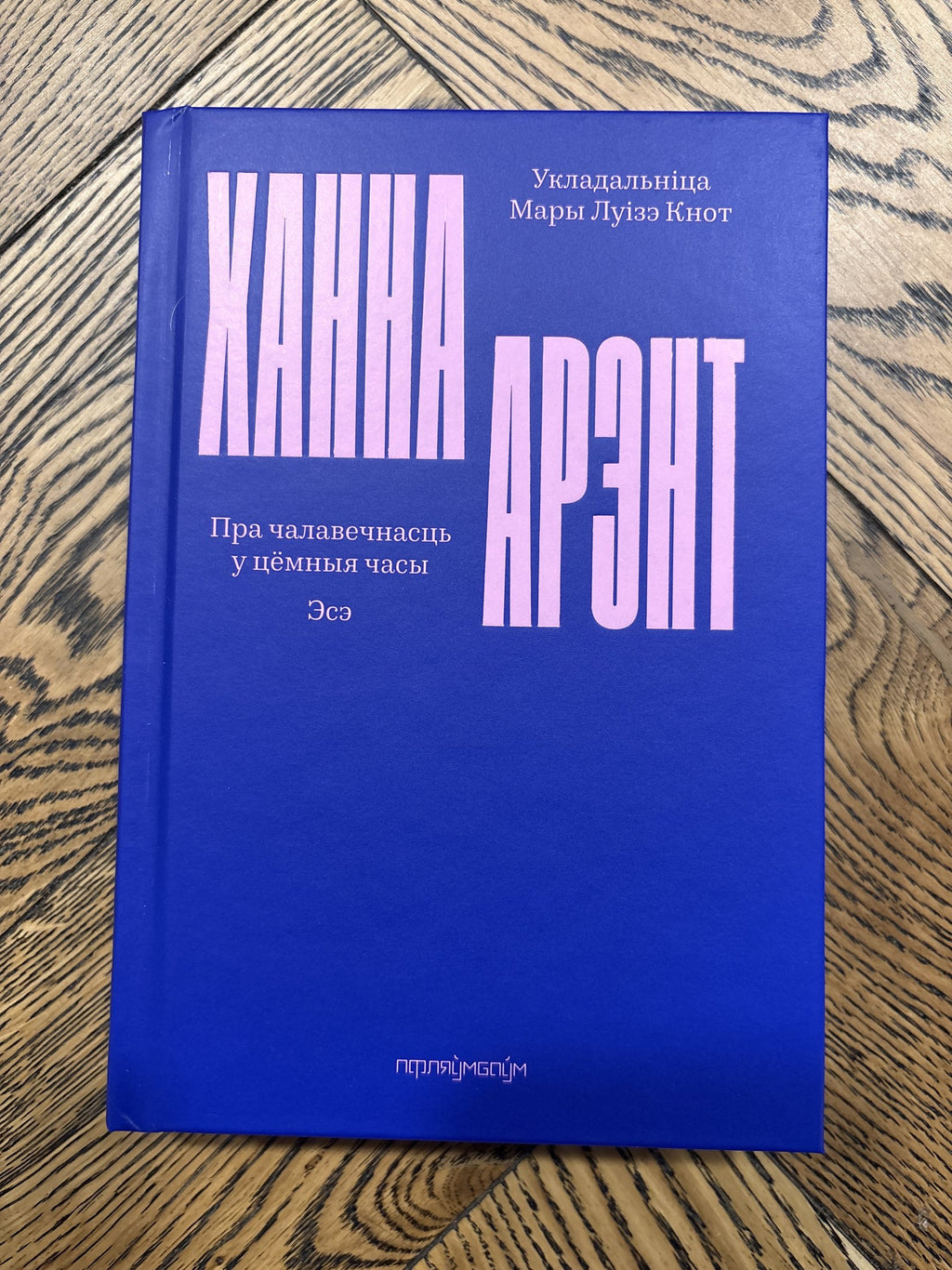 Укладальніца Мары Луізэ Кнот, Пра чалавечнасць у цёмныя часы Эсэ - Ханна Арэнт