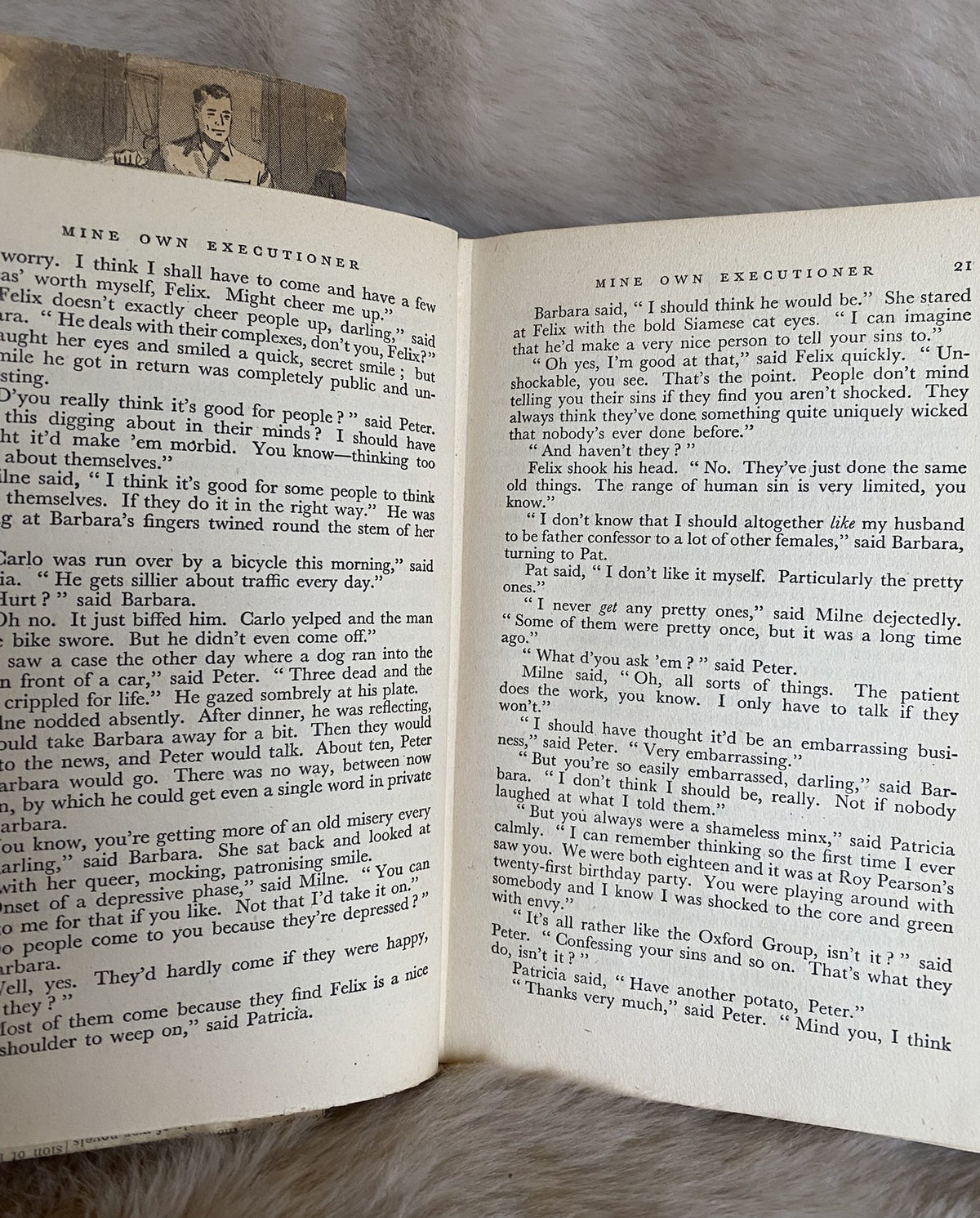 1945 First Edition: Mine Own Executioner, by Nigel Balchin