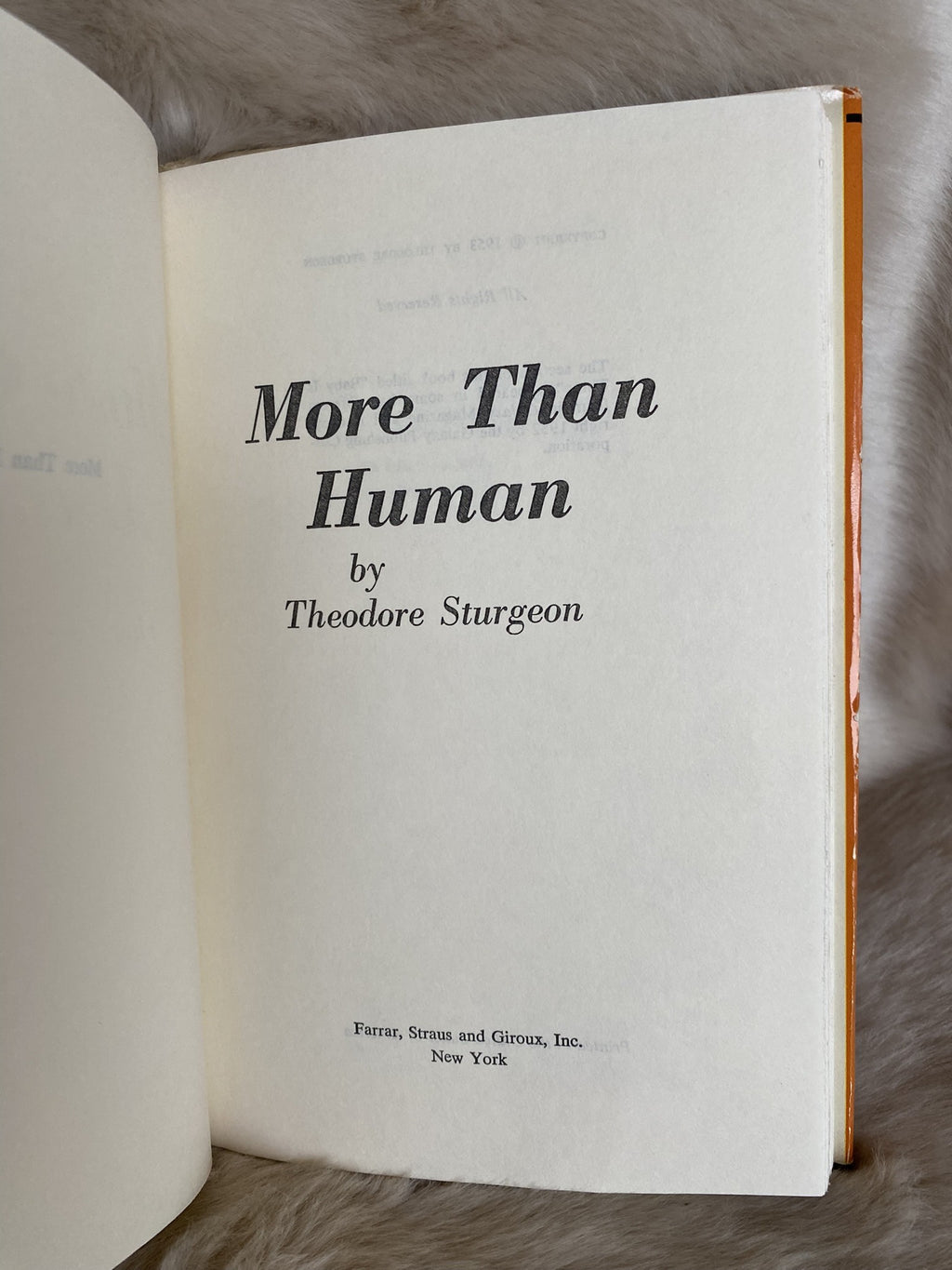 1953: More Than Human, by Theodore Sturgeon