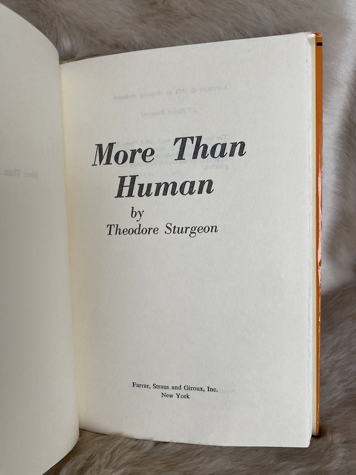 1953: More Than Human, by Theodore Sturgeon
