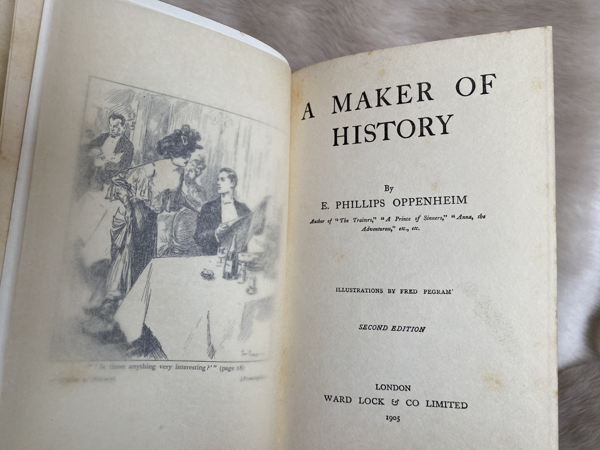 1905: A Maker of History, by E. Phillips Oppenheim