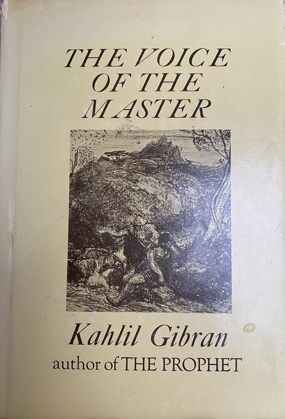 1958 First Edition: The Voice of the Master, by Kahlil Gibran