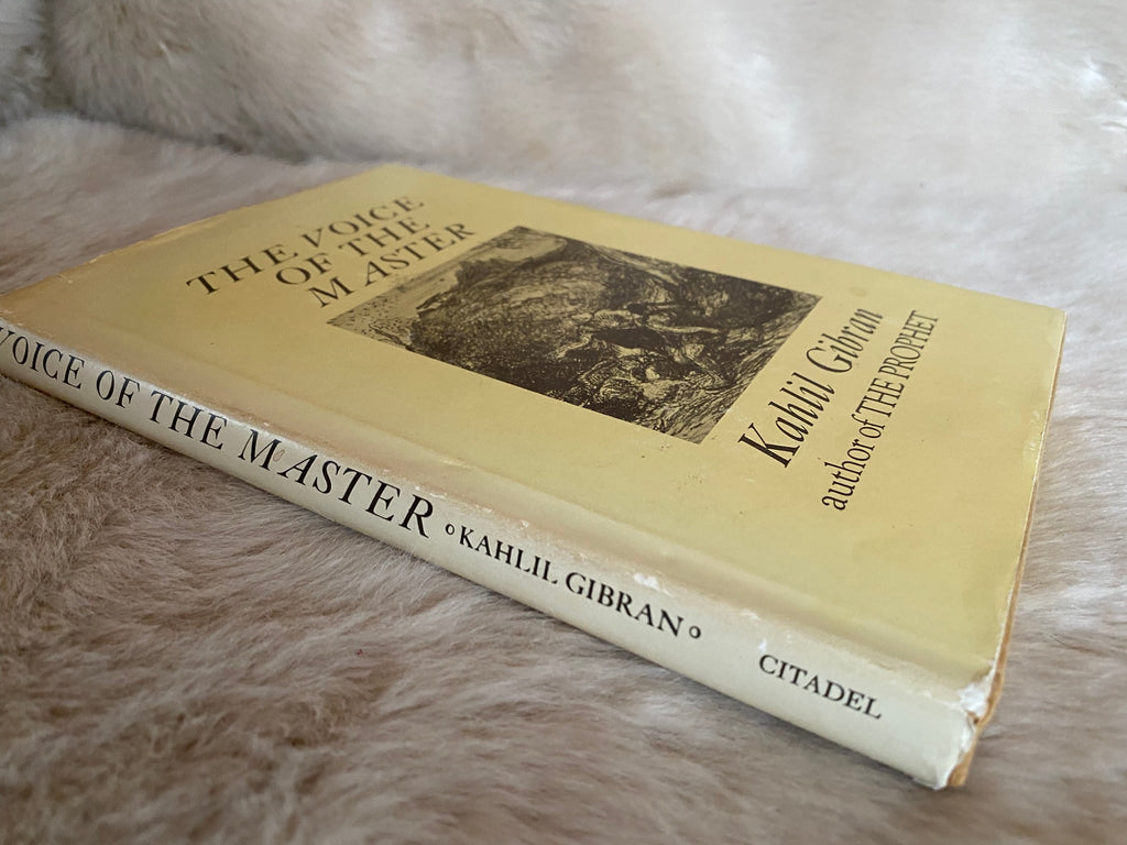 1958 First Edition: The Voice of the Master, by Kahlil Gibran