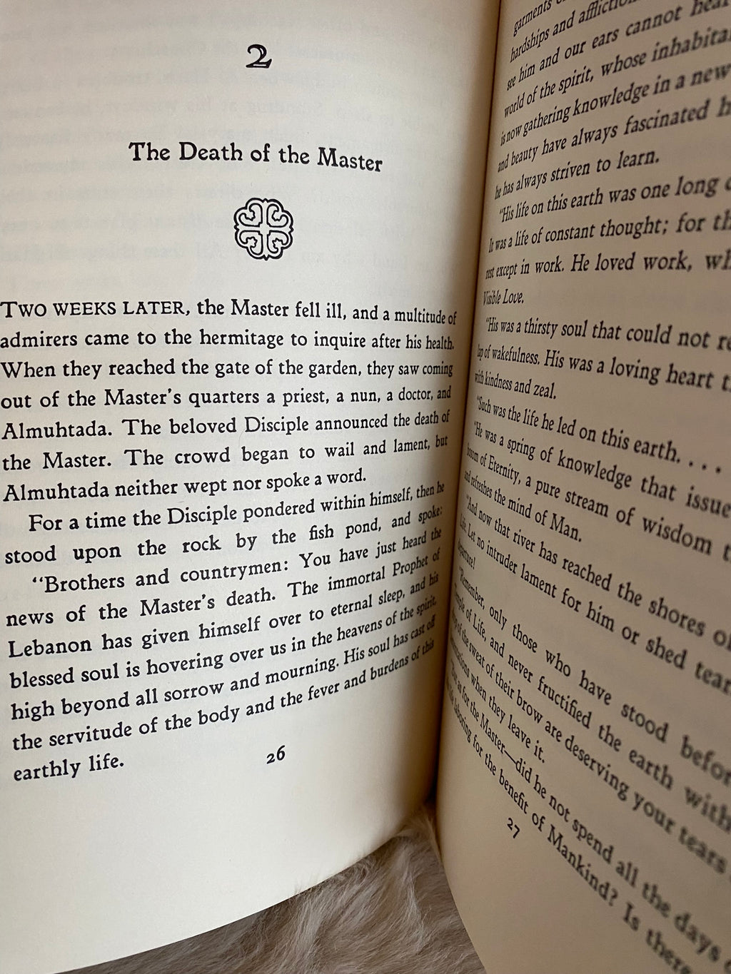 1958 First Edition: The Voice of the Master, by Kahlil Gibran