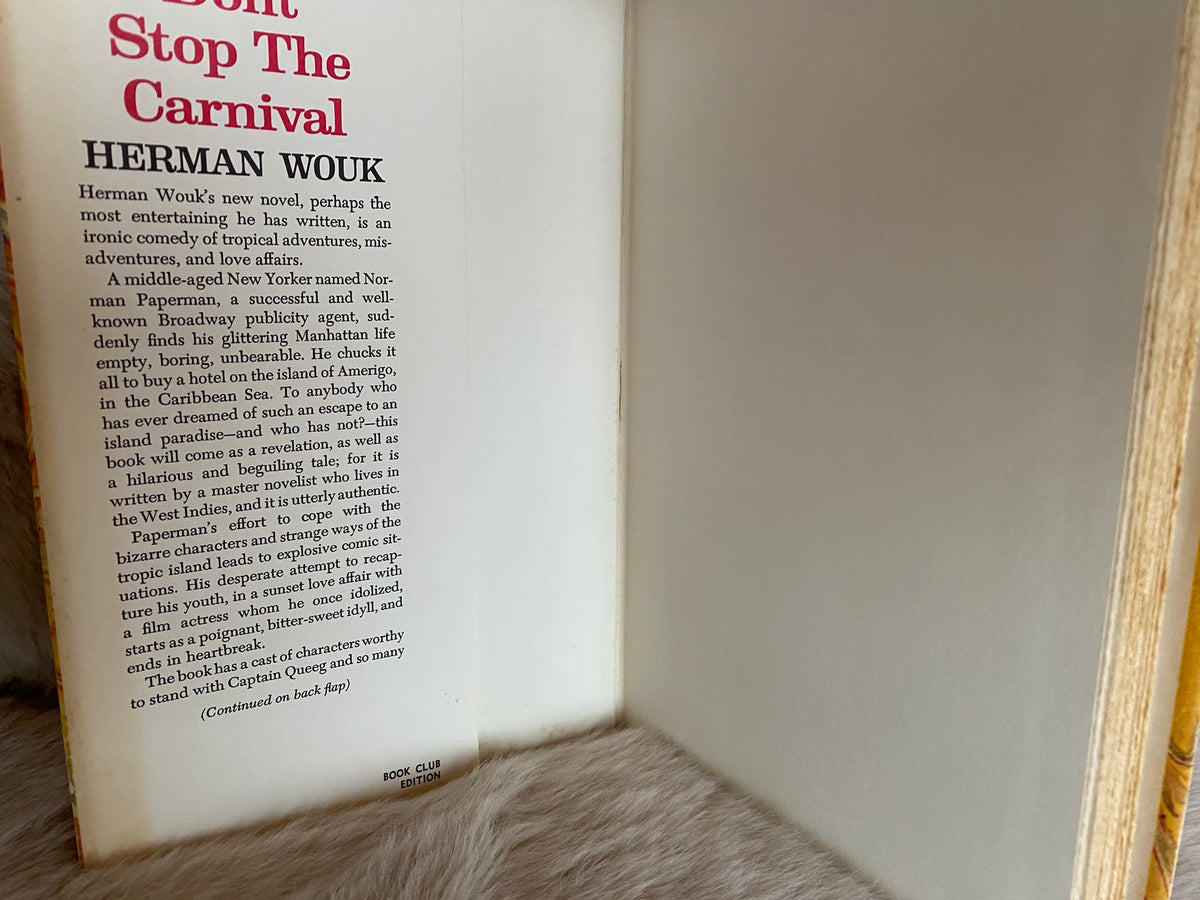 1965: Don't Stop The Carnival, by Herman Wouk