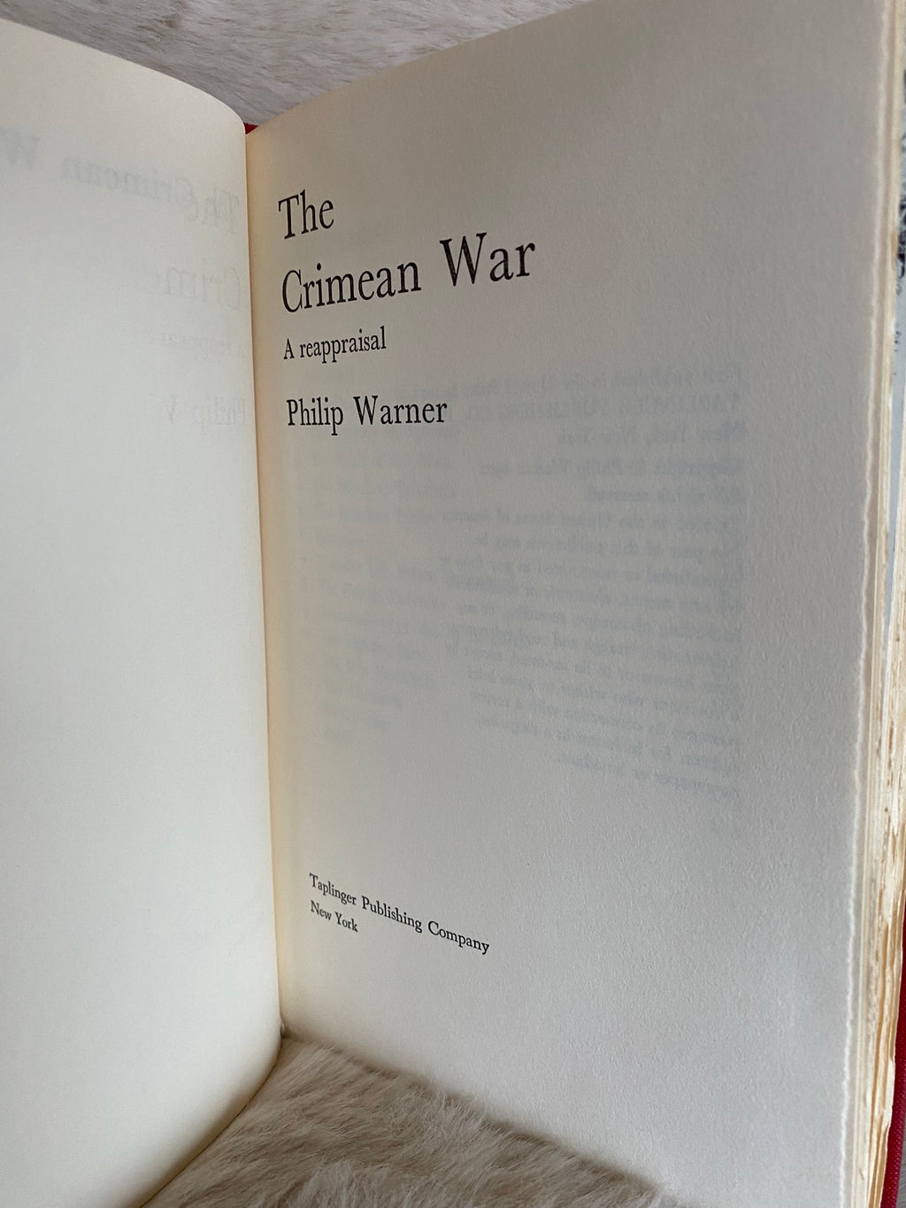 1973 First Edition - The Crimean War: A Reappraisal, by Phillip Warner