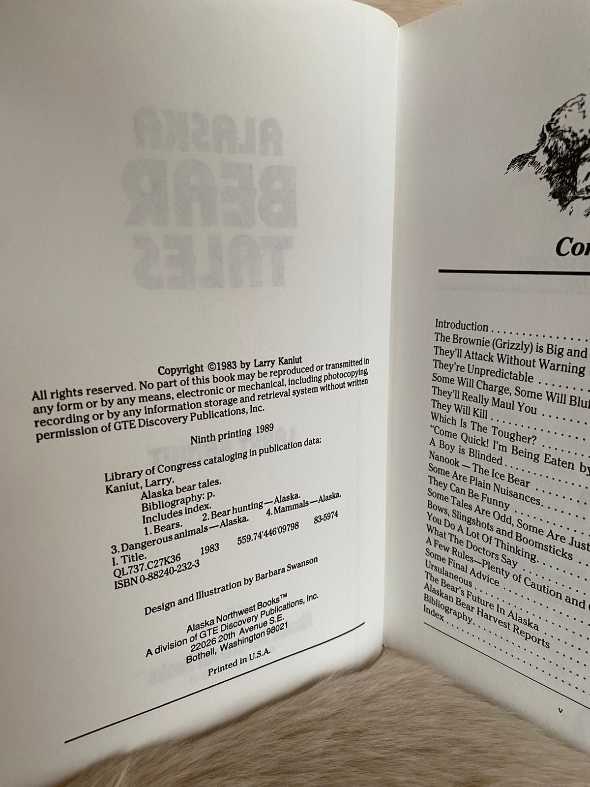 1989: Alaska Bear Tales, by Larry Kaniut