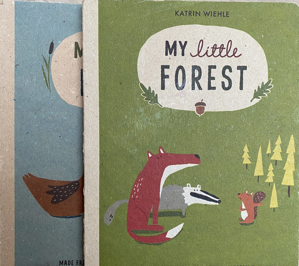Set of 2: My Little Forest, My Little Pond, by Katrin Wiehle