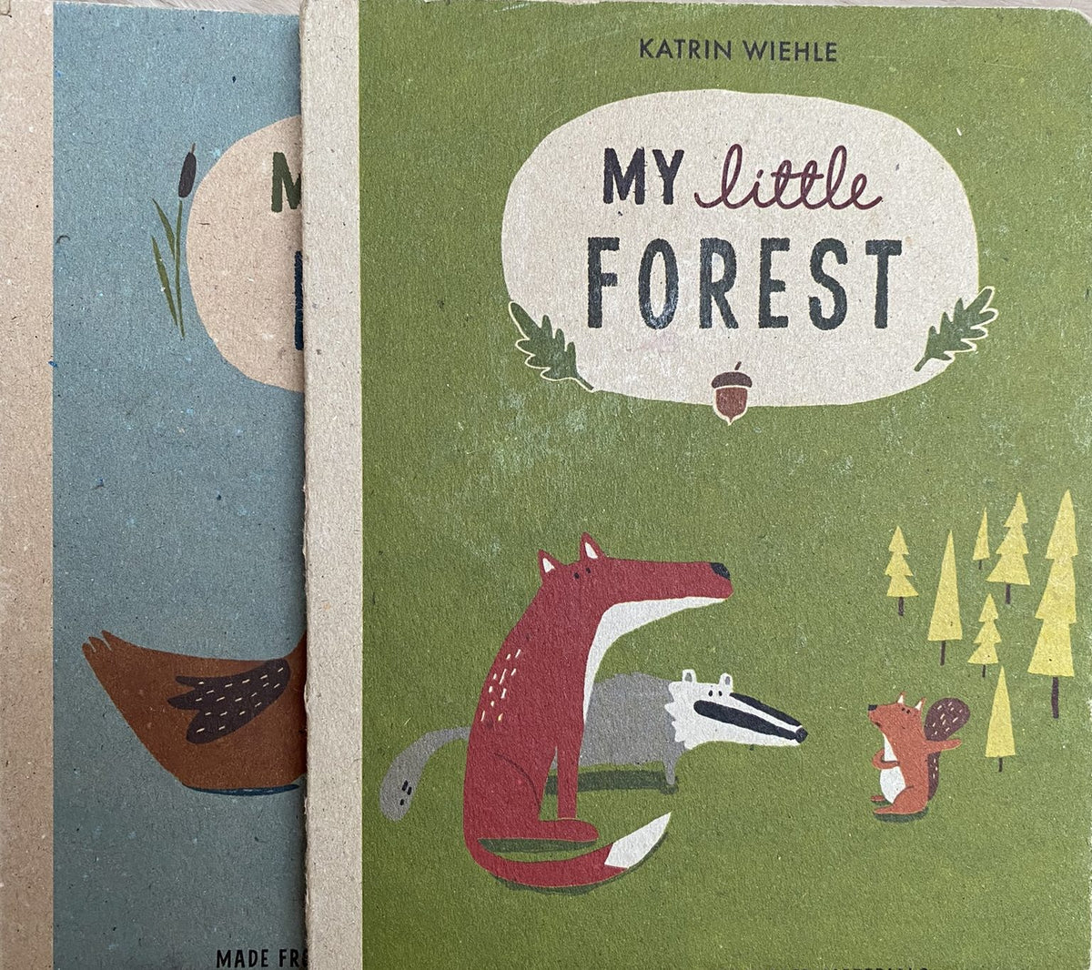 Set of 2: My Little Forest, My Little Pond, by Katrin Wiehle