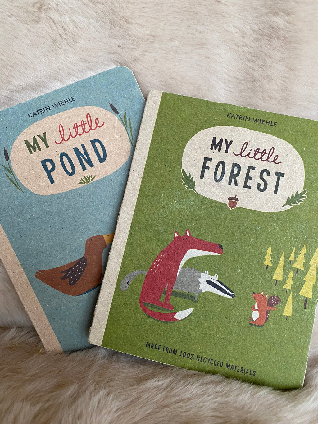 Set of 2: My Little Forest, My Little Pond, by Katrin Wiehle