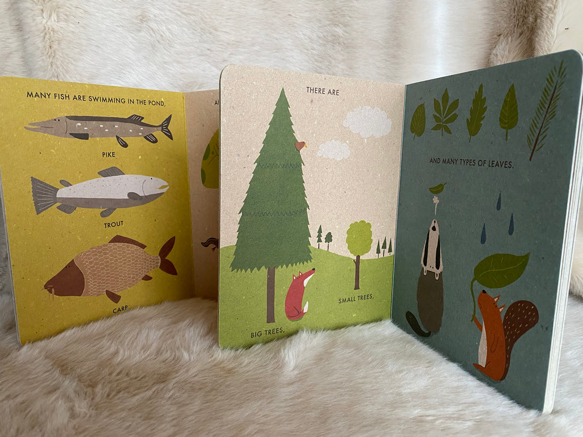 Set of 2: My Little Forest, My Little Pond, by Katrin Wiehle