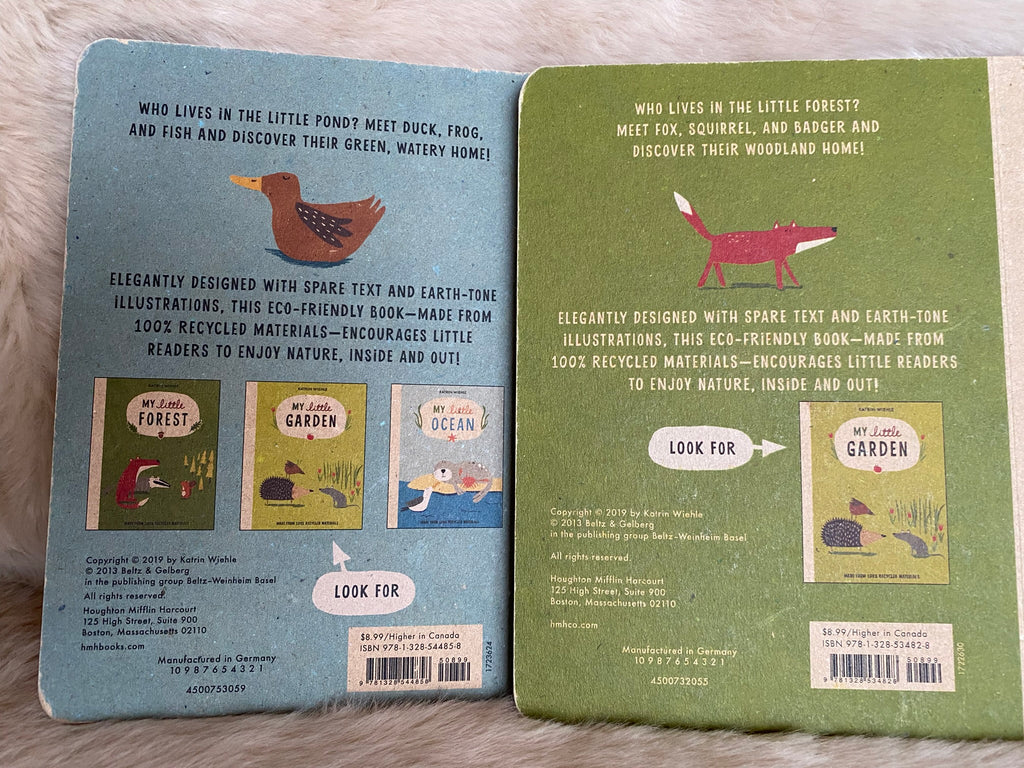 Set of 2: My Little Forest, My Little Pond, by Katrin Wiehle