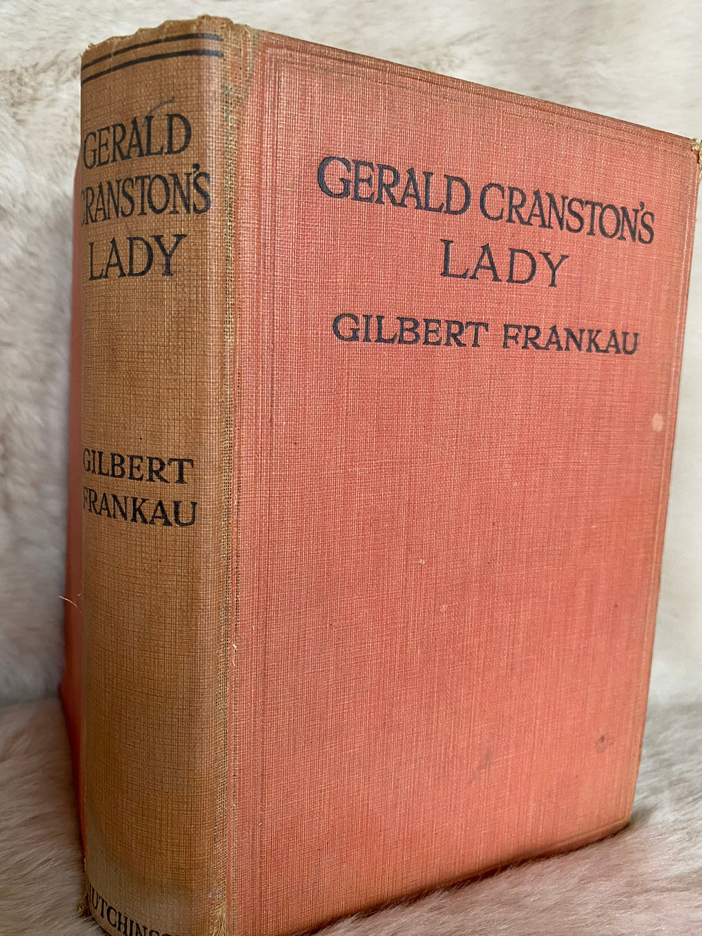 1925: Gerald Cranston's Lady, a romance by Gilbert Frankau