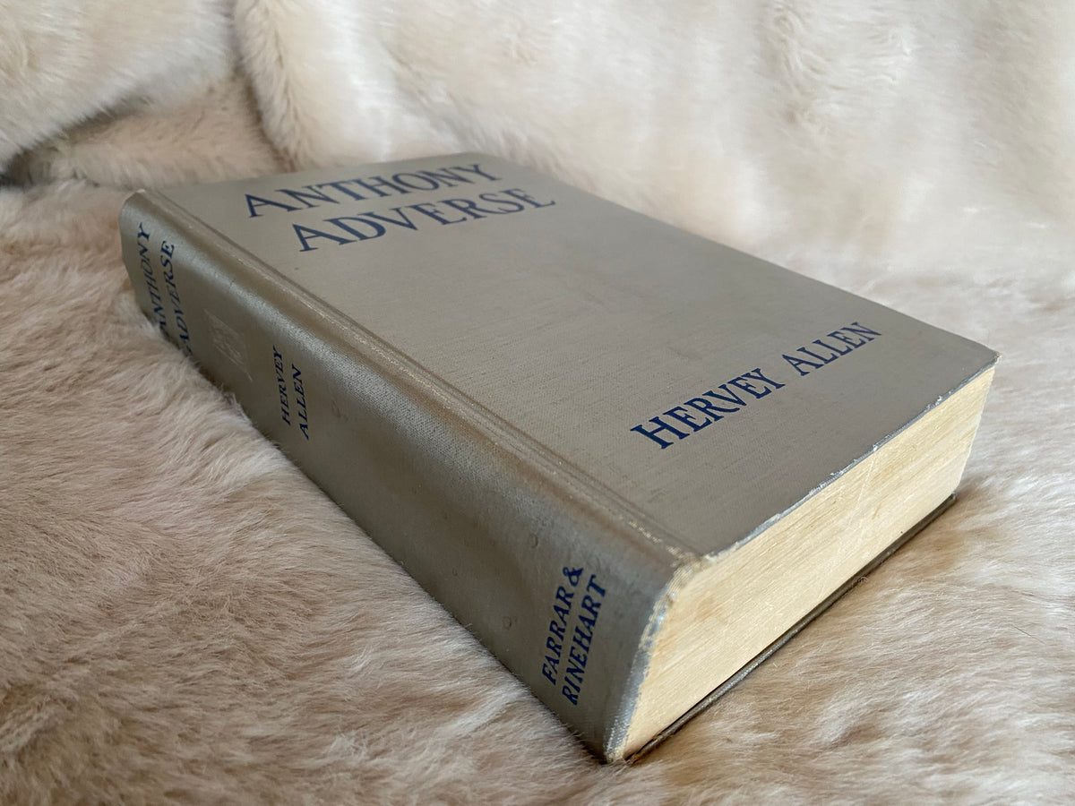 1936: Anthony Adverse by Hervey Allen