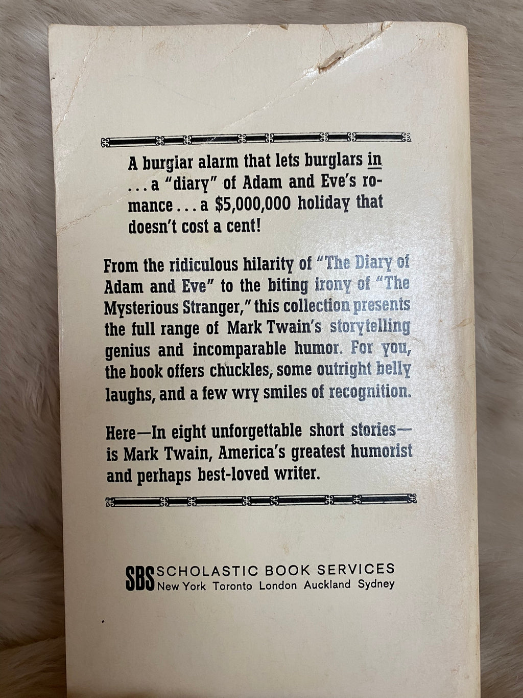 1969: Mark Twain's Best: Eight Great Short Stories by America's Master Humorist