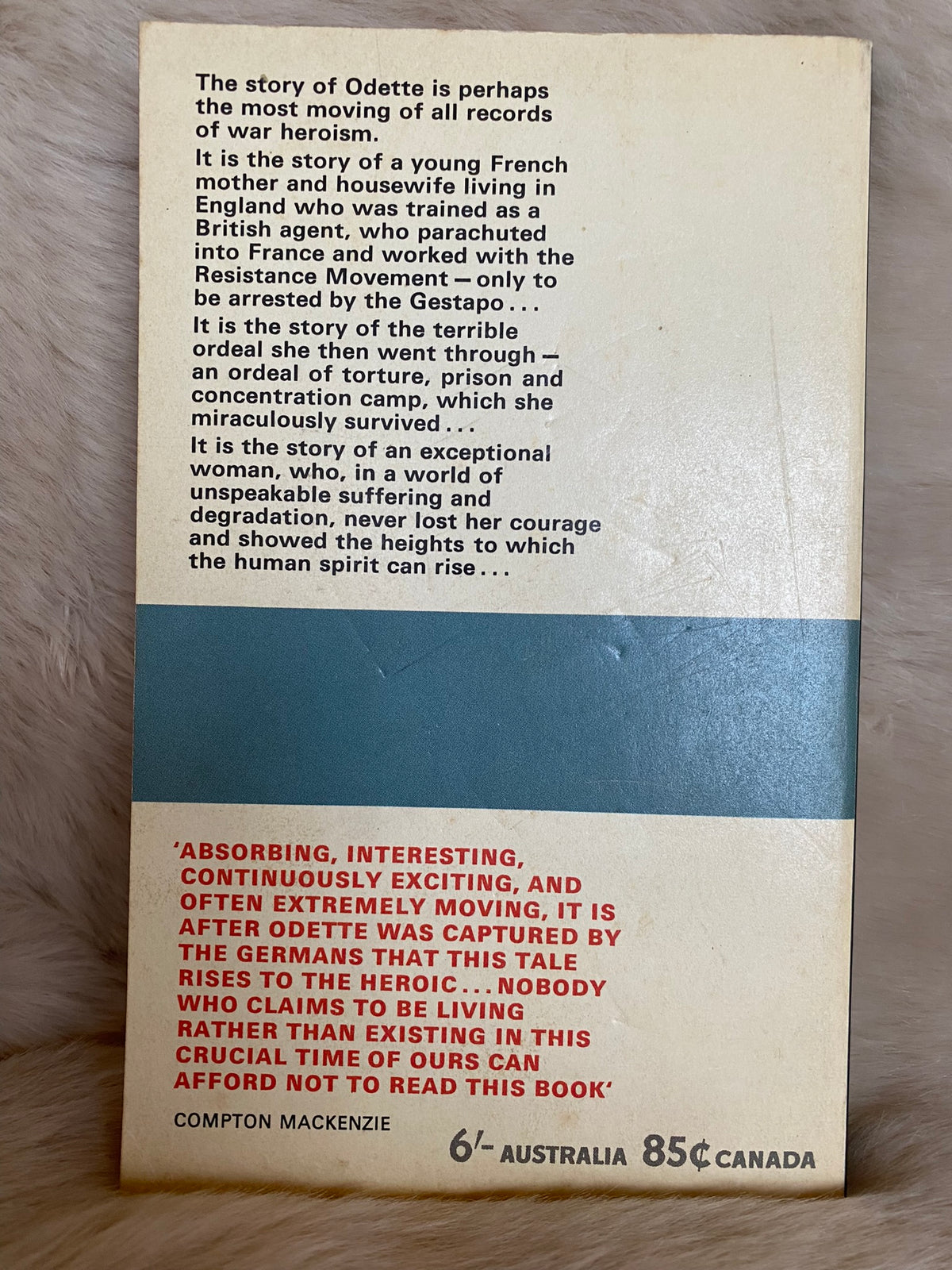 1965: Odette: The Story of a British Agent, by Jerrard Tickell