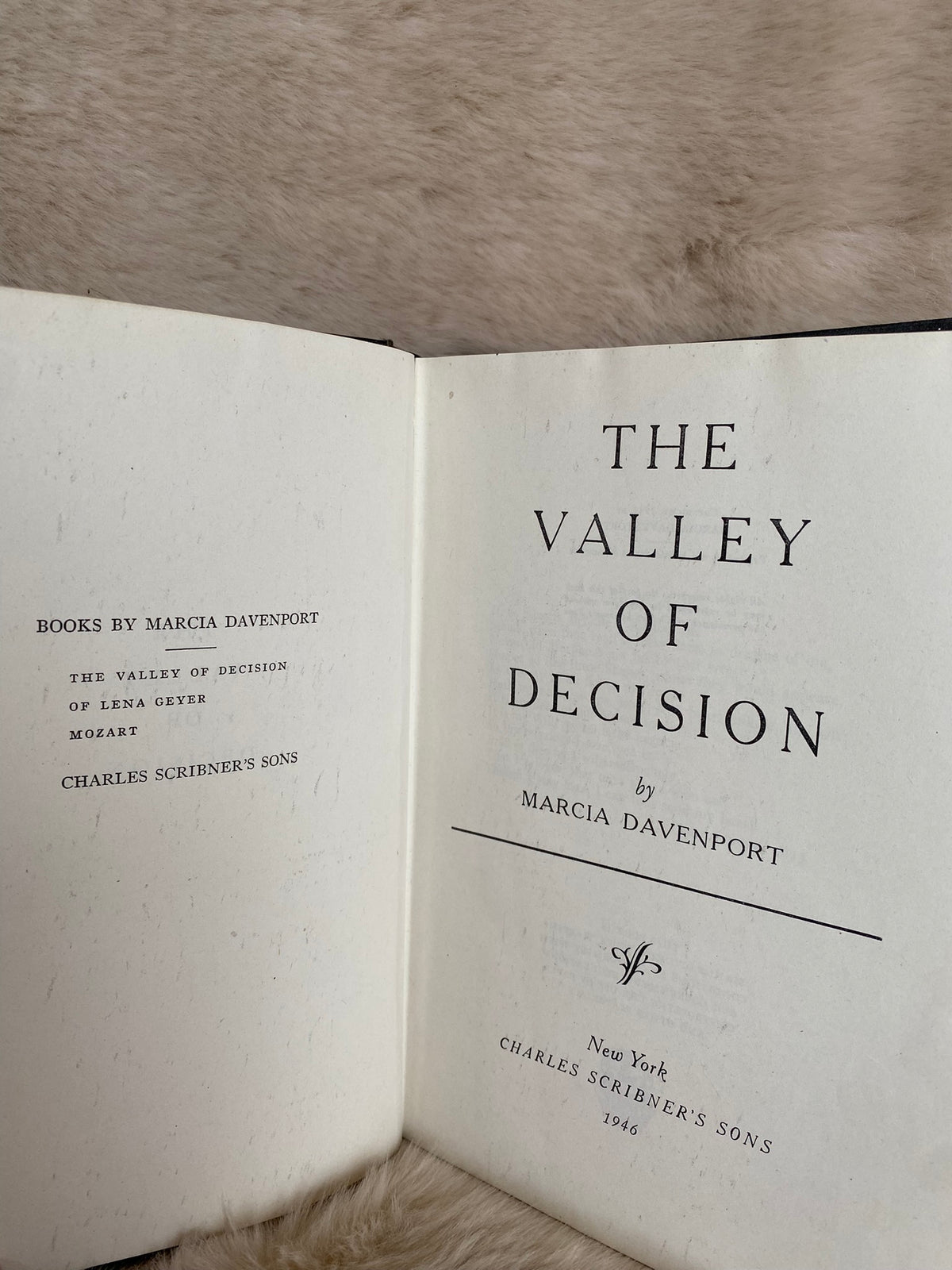 1946: The Valley of Decision, by Marcia Davenport