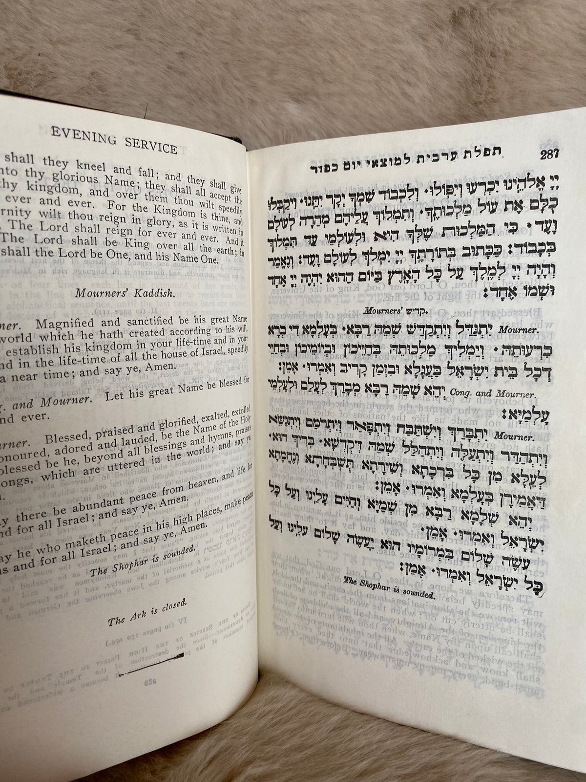 Synagogue Service: New Year and Atonement, ed. by Dr. H. Adler