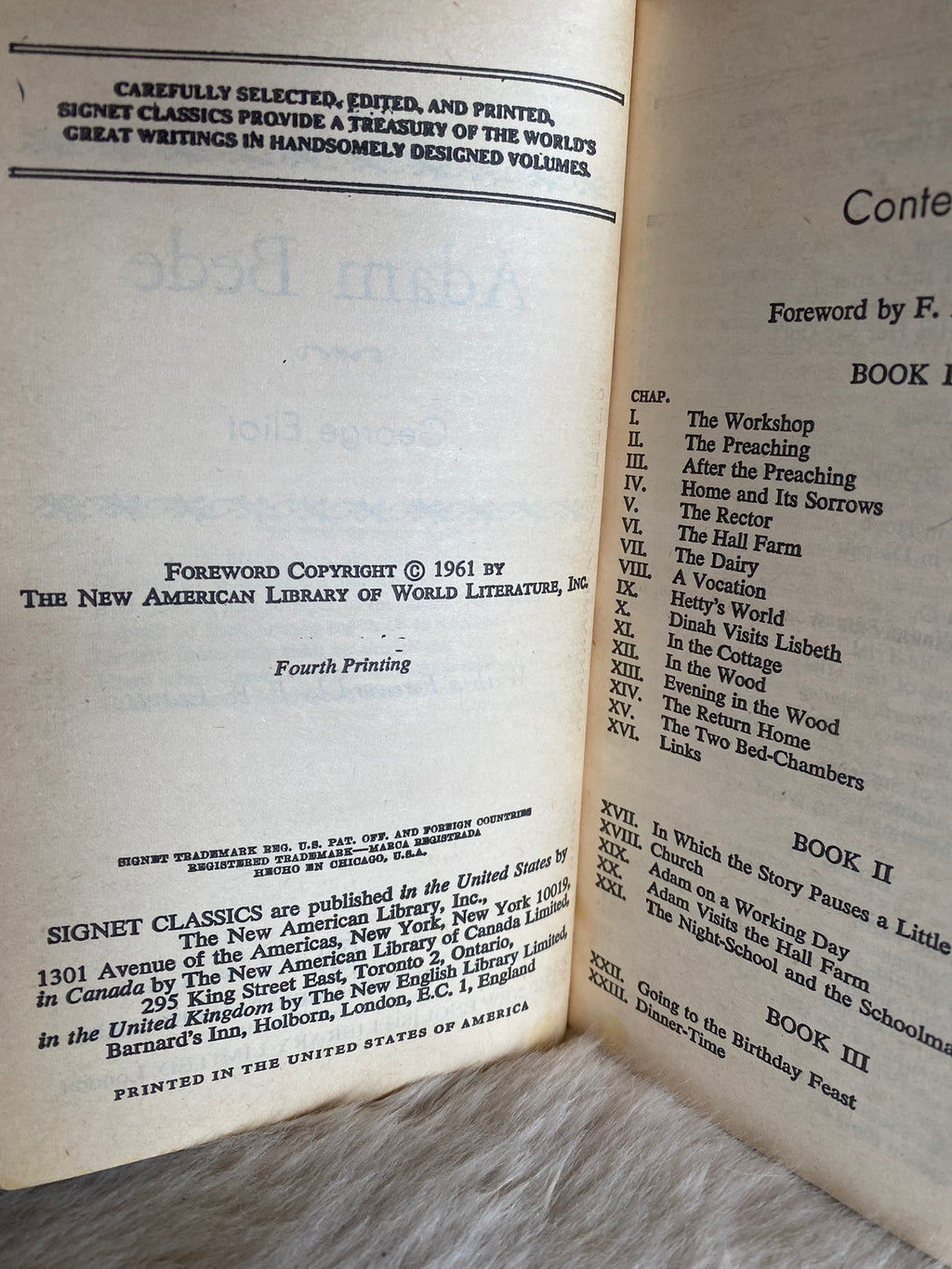1961: Adam Bede, by George Eliot
