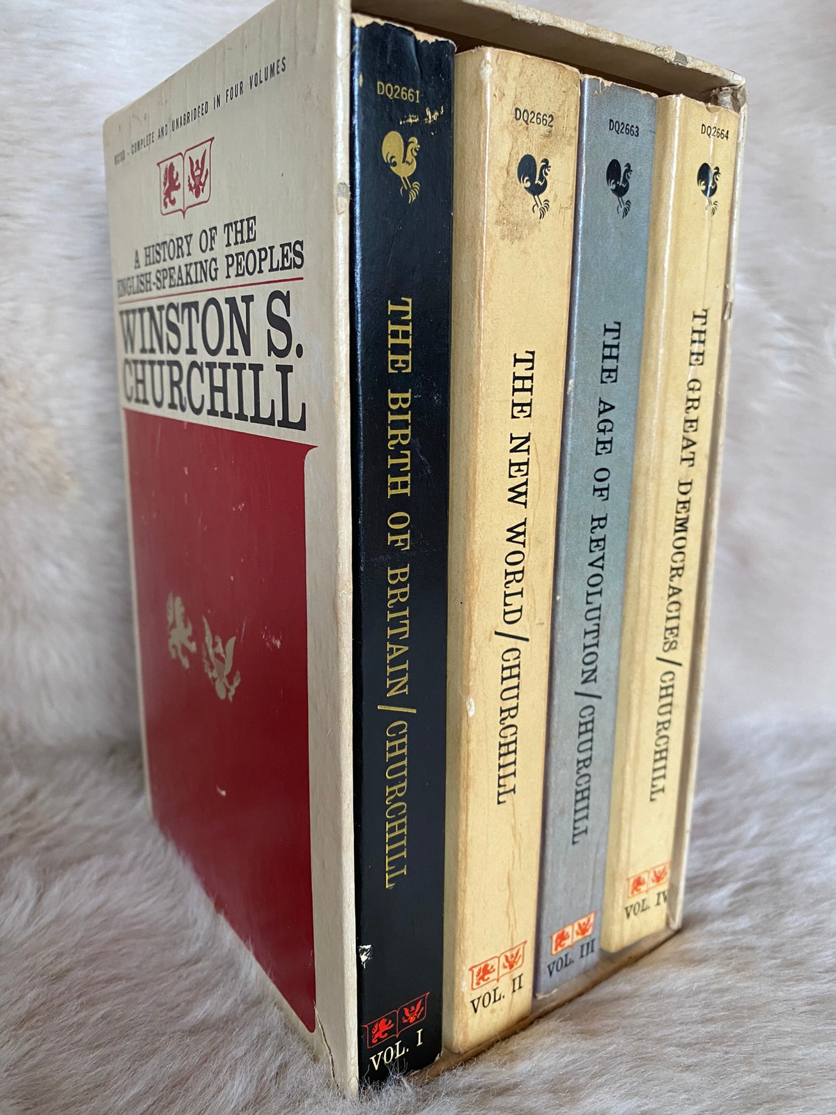 1963: A History of the English-Speaking People, by Winston Churchill - complete and unabridged in 4 volumes