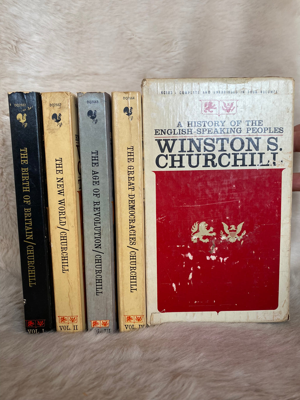 1963: A History of the English-Speaking People, by Winston Churchill - complete and unabridged in 4 volumes