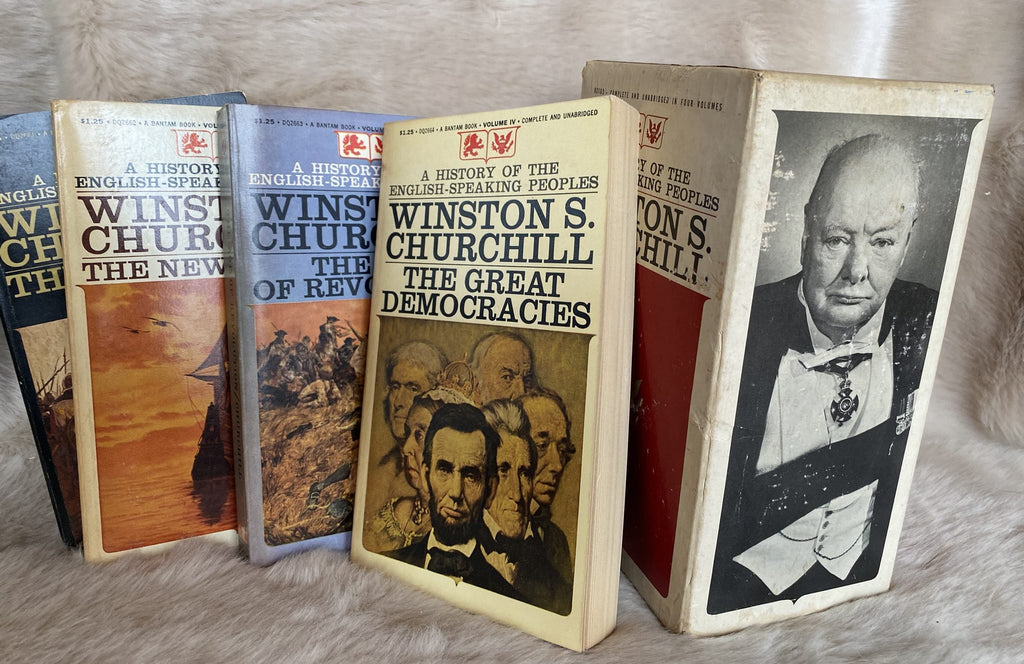 1963: A History of the English-Speaking People, by Winston Churchill - complete and unabridged in 4 volumes